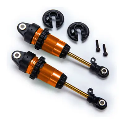 Traxxas tlumič GTR long oranžový PTFE TiN (2)