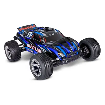 Traxxas Rustler 1:10 BL-2s RTR modrý