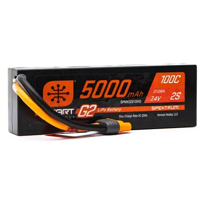 Spektrum Smart G2 LiPo 7.4V 5000mAh 100C HC IC3