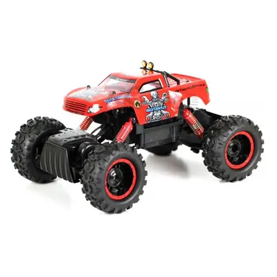 ROZBALENO - RC auto King Crawler, červená