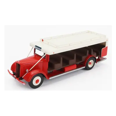 Edicola Citroen T45 Autobus Hell - Saint Denis France 1939 1:43 Červená Bílá