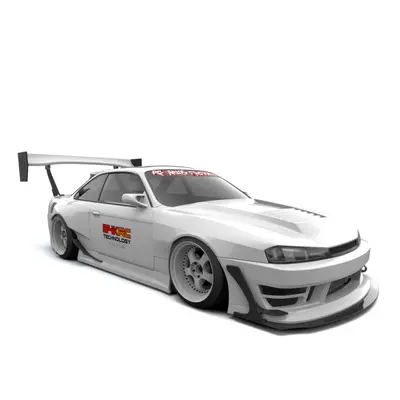 Karoserie RC Arlos Nissan S14 Kouki Seiji 1/10