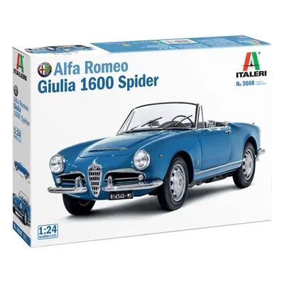 Italeri Alfa Romeo Giulia 1600 Spider (1:24)