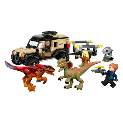 LEGO Jurassic World - Přeprava pyroraptora a dilophosaura