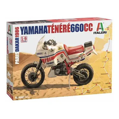 Model Kit motorka 4642 - Yamaha Tenere 660 cc Paris Dakar 1986 (1:9)