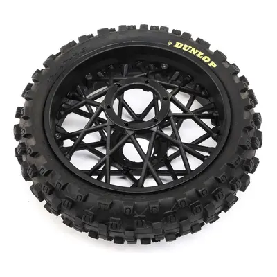 Losi kolo s pneu Dunlop MX53 zadní, disk černý: PM-MX