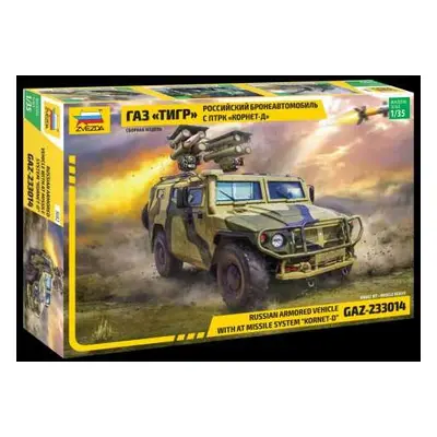 Model Kit military 3682 - GAZ with AT missile system "Kornet D" (1:35)