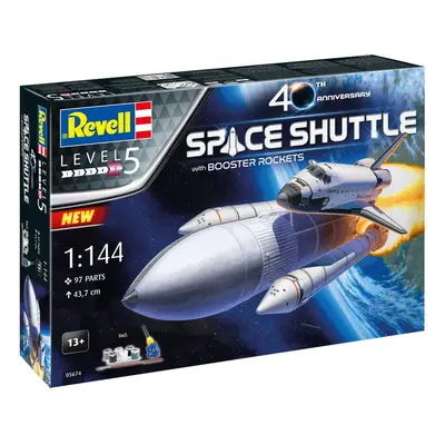 Revell raketoplán 40. výročí (1:144) (giftset)