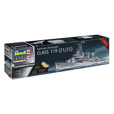 Revell German Destroyer Class 119 (Z1/Z5) (1:144)