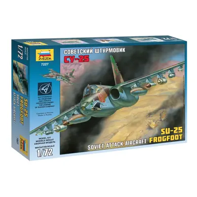 Model Kit letadlo 7227 - SU-25 (1:72)