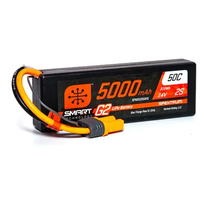 Spektrum Smart G2 LiPo 7.4V 5000mAh 50C HC IC5