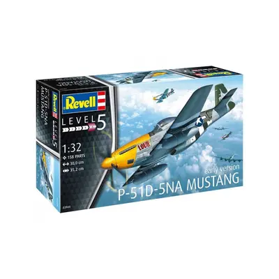 Plastic ModelKit letadlo 03944 - P-51D-5NA Mustang (1:32)