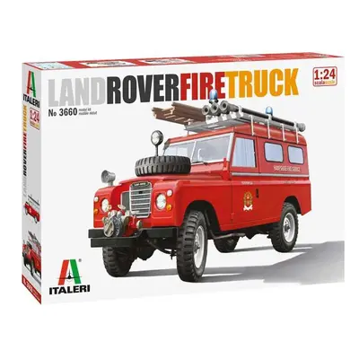 Model Kit auto 3660 - Land Rover Fire Truck (1:24)