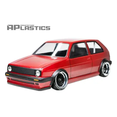 Karoserie APlastics - VW Golf MK2 - 1/10, 195mm