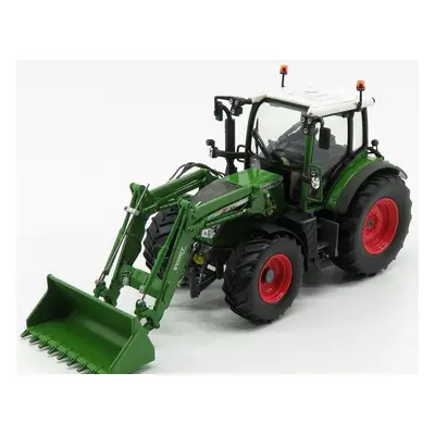 Universal hobbies Fendt 516 Vario Tractor With 4 X 80 Cargoprofi Front Loader 2016 1:32 Zelená B