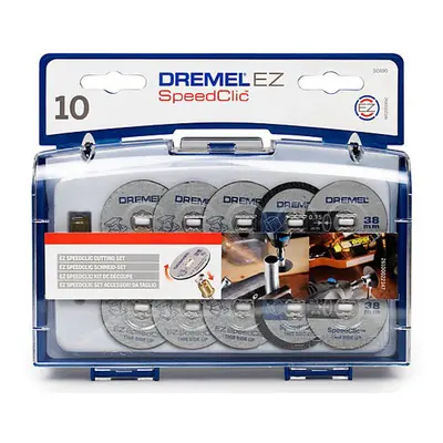 Dremel S690JA sada řezných kotoučů + stopka 402SC, 10 dílů