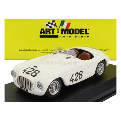 Art-model Ferrari 166mm Spider N 428 Targa Florio 1950 L.musso - A.gaboardi 1:43 Bílá