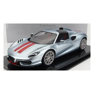 Tecnomodel Touring Superleggera Arese Rh95 (chassis And Engine F-12) 2021 1:18 Silver Red