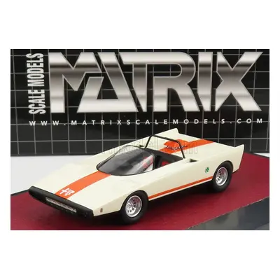 Matrix scale models Alfa romeo 33 Spider Speciale Cuneo 1971 1:43 Bílá