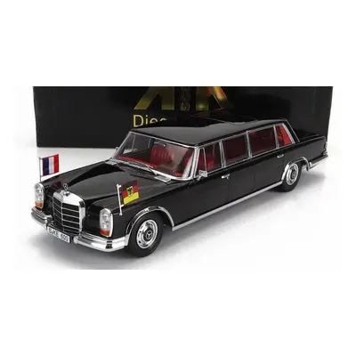 Kk-scale Mercedes benz S-class 600 Lwb Pullman (w100) 1964 1:18, černá