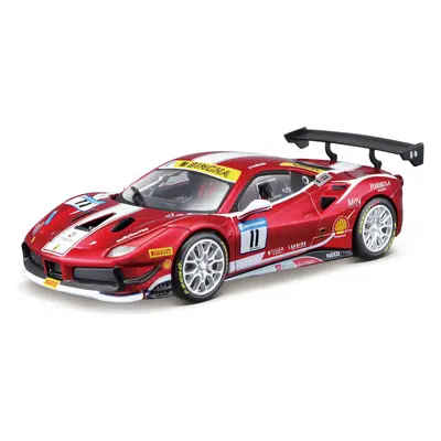 Bburago Ferrari 488 Challenge 2017 1:24 červená