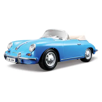 Bburago Porsche 356B Cabriolet 1961 1:18 modrá