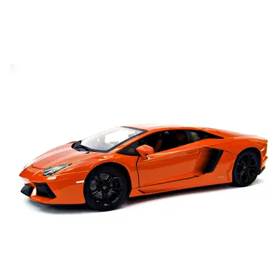 Bburago Plus Lamborghini Aventador LP 700-4 1:18 oranžová metalíza