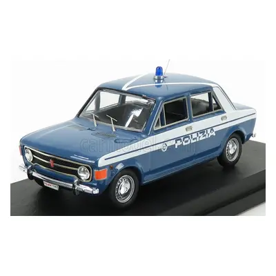 Rio-models Fiat 128 4 Porte Polizia Stradale 1970 1:43 Světle Modrá Bílá