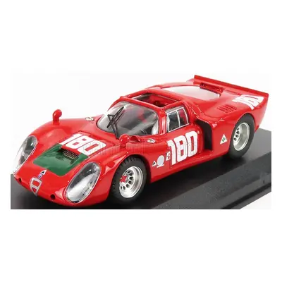 Best-model Alfa romeo 33.2 N 180 Targa Florio 1969 I.galli - N.giunti 1:43 Red