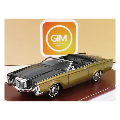 Great-iconic-models Lincoln Continental Mark Iii Convertible 1971 1:43 Černé Zlato