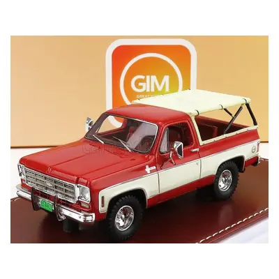 Great-iconic-models Chevrolet Blazer K5 1973 Open Top 1:43 Červená Bílá