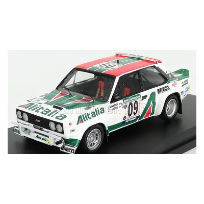 Trofeu Fiat 131 Abarth Alitalia N 09 Rally Bandama 1978 J.vinatier - J.f.jacob 1:43 Bílá Červená