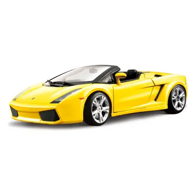 Bburago Lamborghini Gallardo Spyder 1:18 žlutá metalíza