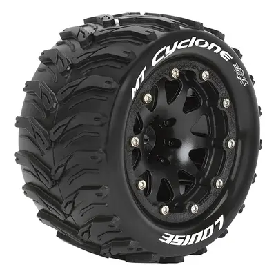 MT-CYCLONE SOFT 1/10 1/2 offset 12mm hex Black Bead-Lock Rims