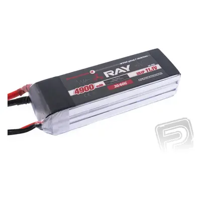 G4 RAY Li-Po 4900mAh/11.1 30/60C Air pack+XT60 plug