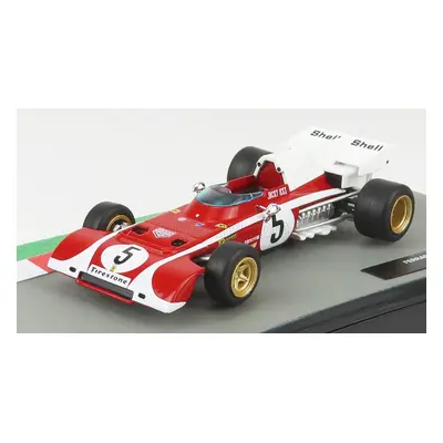 Edicola Ferrari F1 312b2 Scuderia Ferrari N 5 Season 1972 Jacky Ickx 1:43 Červená Bílá