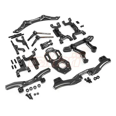 ALUMINUM PERFORMANCE UPGRADE KIT FOR YOKOMO YD2 BLACK