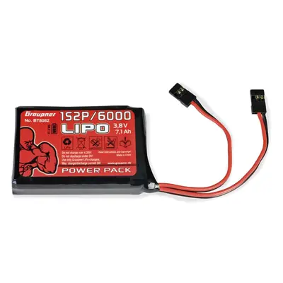 Vysílačový pack, LiPo 1S2P/6000 3,8V TX, 27Wh