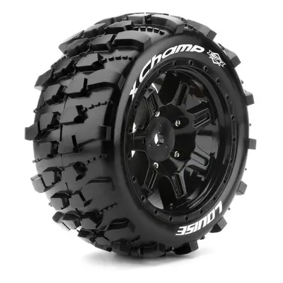 X-CHAMP SPORT 1/5 24mm hex Black Rims, 2 ks