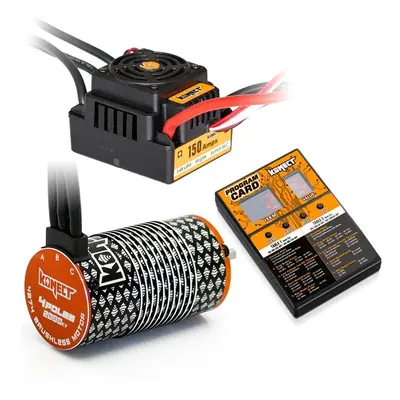 COMBO BRUSHLESS 150Amp WP s 4P 4274SL 2000Kv motorem + programovací karta