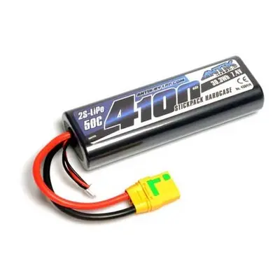 ANTIX by LRP 4100mAh - 7.4V - 50C LiPo Car Stickpack Hardcase - XT90 konektor