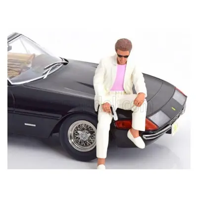 Kk-scale Figures Sunny Sitting For Ferrari 365 Gtb Daytona Spider Open 1969 1:18 Bílá Růžová