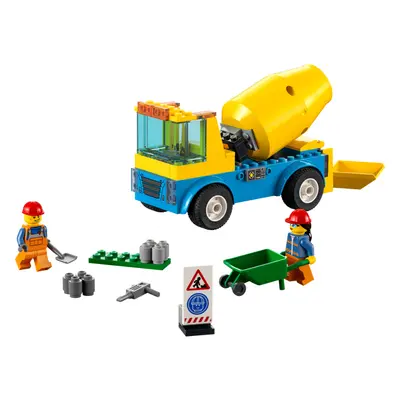 LEGO City - Náklaďák s míchačkou na beton