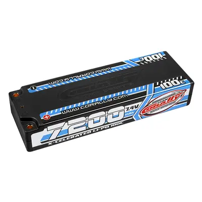 X-CELERATED 100C LiPo Stick Hardcase-7200mAh-7.4V-G4 (51,80Wh)