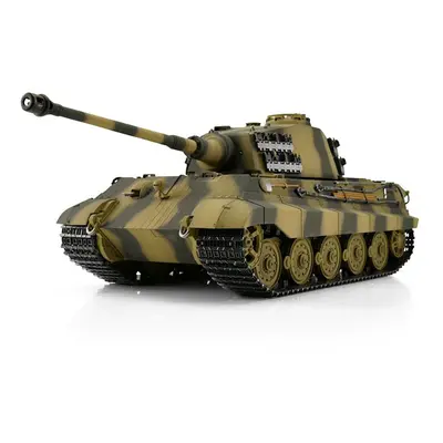 TORRO tank 1/16 RC Königstiger vícebarevná kamufláž - IR - Kouř