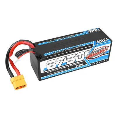 X-CELERATED 100C LiPo Stick Hardcase-6750mAh-14.8V-XT90 (99,90Wh)