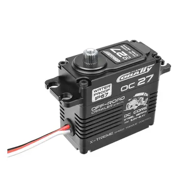 CORALLY OC-27 HV Digitaní servo - 5-8.4V - IP-67 WATERPROOF - Core DC motor (27 kg)