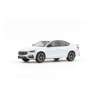 Abrex Škoda Octavia IV RS (2020) 1:43 - Bílá Moon Metalíza