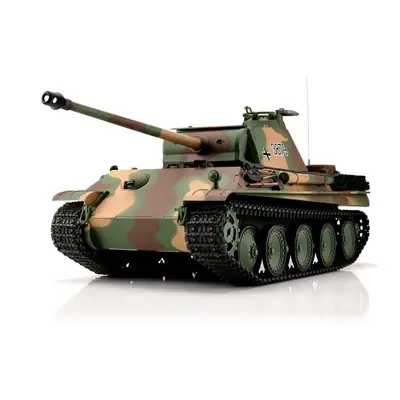 TORRO tank 1/16 RC Panther verze G flekatá kamufláž - BB Airsoft+IR