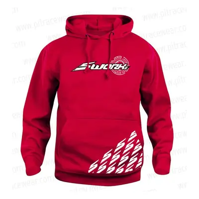 SWORKz Original čevený SWEATER velikosti 3XL